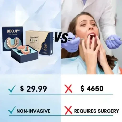 🔥BBOJI™ New 72-Hour Denture Sale! 45% off + Free Ultrasonic Cleaner 1