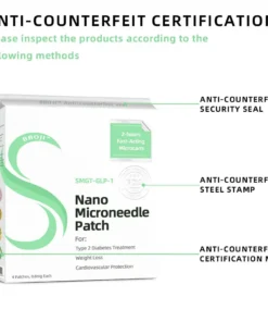 BBOJI™ SMGT-GLP-1 Nano Microneedle Patch
