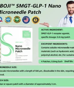 BBOJI™ SMGT-GLP-1 Nano Microneedle Patch