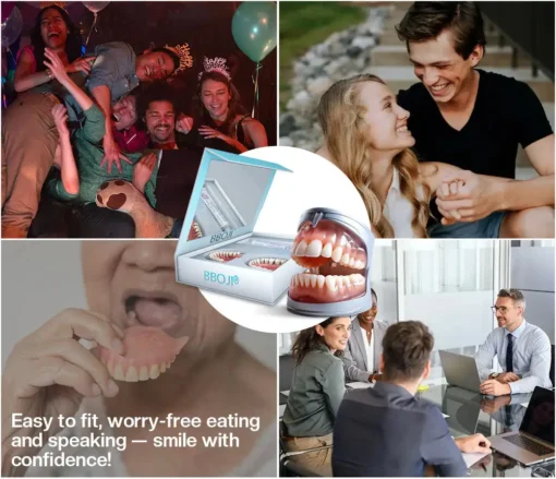 BBOJI™ Silicone Full Denture Set