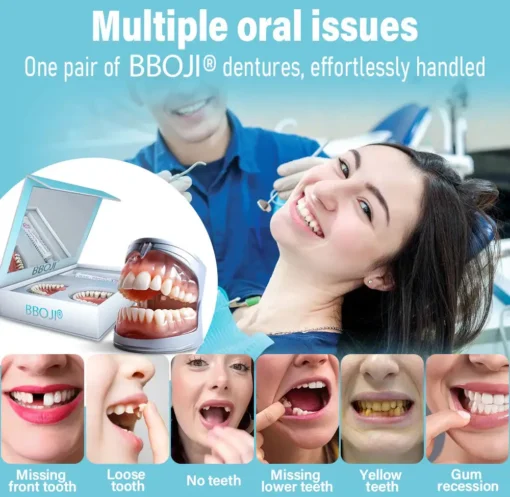 BBOJI™ Silicone Full Denture Set