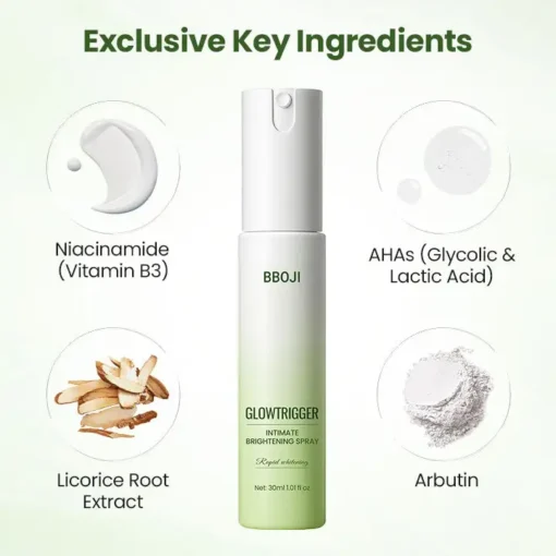 BBOJI GlowTrigger Intimate Brightening Spray