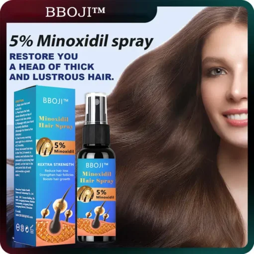 BBOJI™ Minoxidil 5% Spray
