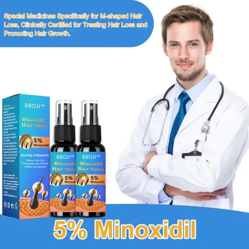 BBOJI™ Minoxidil 5% Spray