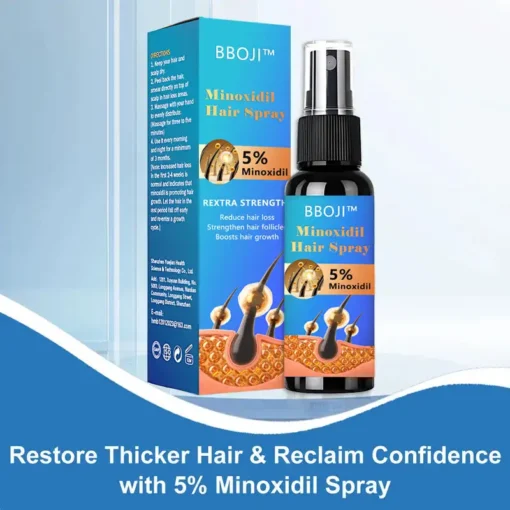 BBOJI™ Minoxidil 5% Spray