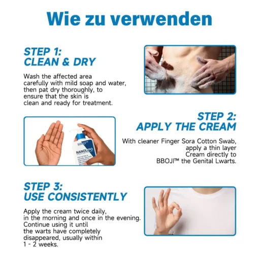 BBOJI™ NanoLipo HPV Genital warzen-Eraser creme Plus