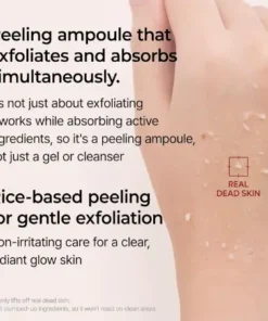 BBOJI® Peel Shot Glow Rice Ampoule Set Brightening Exfoliating Moisturizing Serum
