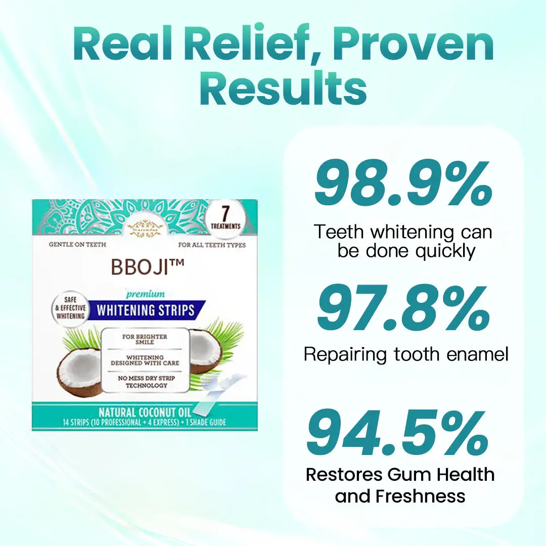 BBOJI™ Teeth Whitening Strips