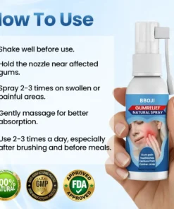 BBOJI® GumRelief Natural Spray