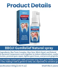 BBOJI® GumRelief Natural Spray