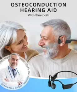BBOJI Osteoconduction Smart Hearing Aid Bluetooth Earphones