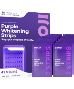 BBOJI Purple Teeth Whitening Strips