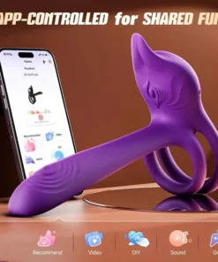 bboji™ Enchanted Girl Luxe Smart Vibrating Ring – App-Controlled Pleasure for Couples