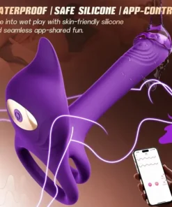 bboji™ Enchanted Girl Luxe Smart Vibrating Ring – App-Controlled Pleasure for Couples