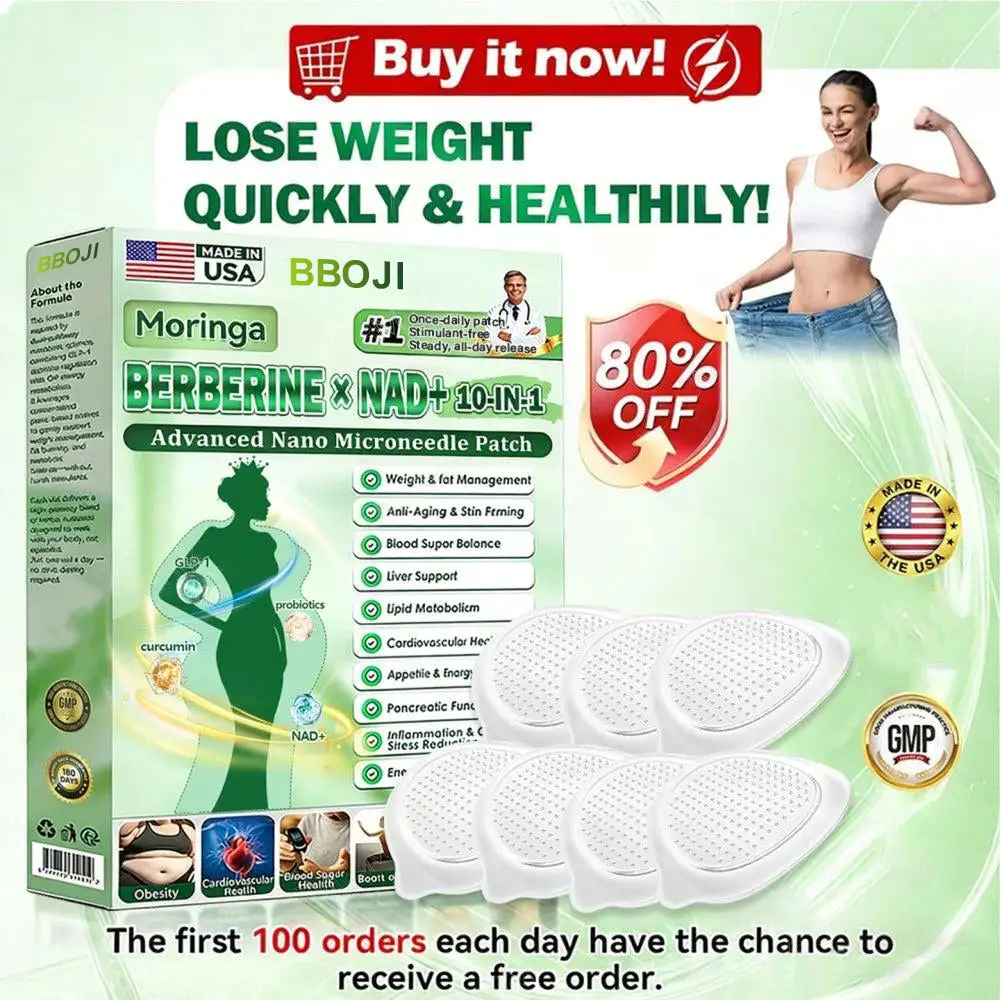 BBOJI™ 10-in-1 Micro-Patch Tech Weight Management Skin Support Visible Results