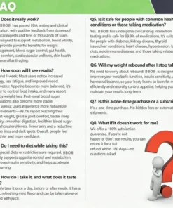 BBOJI™ 10-in-1 Micro-Patch Tech Weight Management Skin Support Visible Results