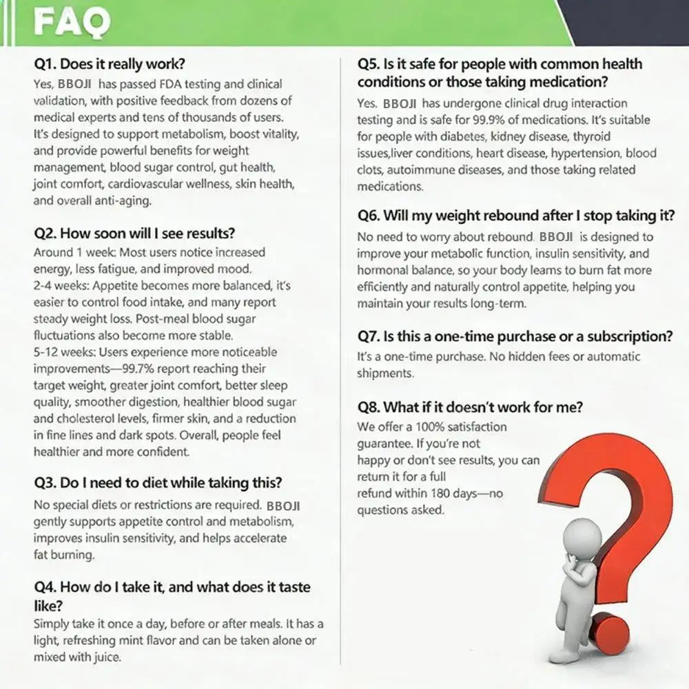 BBOJI™ 10-in-1 Micro-Patch Tech Weight Management Skin Support Visible Results