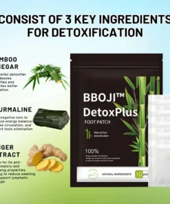 BBOJI™ DetoxPlus Overnight Detox Foot Patch