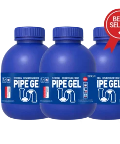 BBOJI Powerful Drain Cleaner — Helps Clear Common Clogs in Sinks, Tubs & Showers