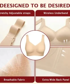 BBOJI™Comfortable Wireless Full Coverage Jelly Smoothing Bra