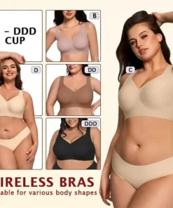 BBOJI™Comfortable Wireless Full Coverage Jelly Smoothing Bra