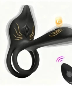 bboj™ Enchanted Girl Luxe Smart Vibrating Ring – App-Controlled Pleasure for Couples