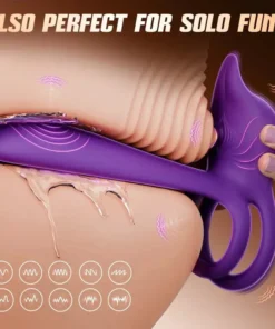 bboj™ Enchanted Girl Luxe Smart Vibrating Ring – App-Controlled Pleasure for Couples