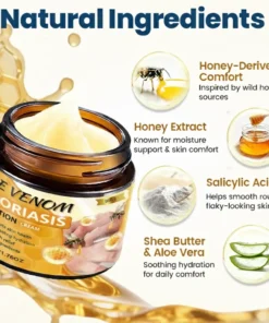 BBOJI® Bee Venom Psoriasis Solution Cream.