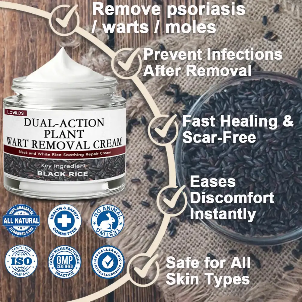 BBOJI® Dual-Action Plant Wart Removal Cream