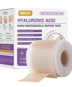 BBOJI® Hyaluronic Acid Nano Microneedle Repair Tape(Treatment of old and new scars, reduction of surgical scars, stretch marks, keloids, acne, burns, warts, dermatomes and varicose veins)