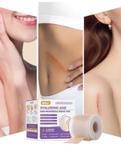 BBOJI® Hyaluronic Acid Nano Microneedle Repair Tape(Treatment of old and new scars, reduction of surgical scars, stretch marks, keloids, acne, burns, warts, dermatomes and varicose veins)