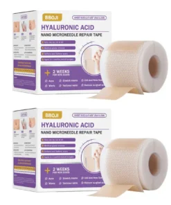 BBOJI® Hyaluronic Acid Nano Microneedle Repair Tape(Treatment of old and new scars, reduction of surgical scars, stretch marks, keloids, acne, burns, warts, dermatomes and varicose veins)