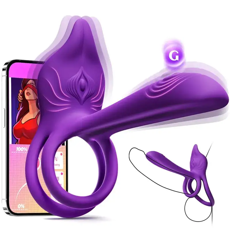 bboji™ Enchanted Girl Luxe Smart Vibrating Ring App-Controlled Pleasure for Couples