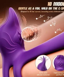 bboji™ Enchanted Girl Luxe Smart Vibrating Ring App-Controlled Pleasure for Couples