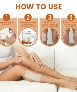 BBOJI® Advanced Micro-Needle Patch Designed for Targeted Leg Comfort Support ,Instant Relief,Long-Term Results