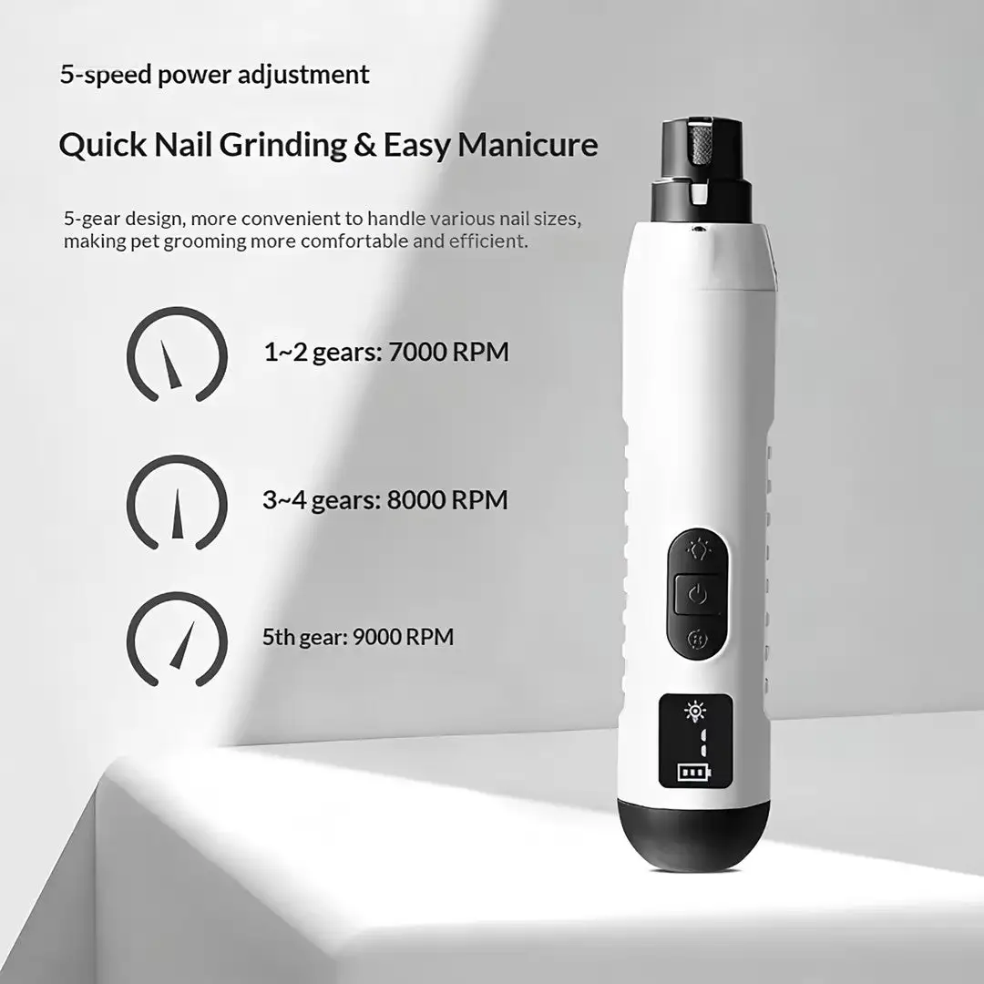 BBOJI® Precision Pet Nail Grinder