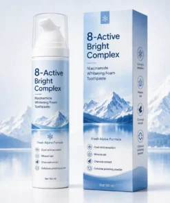 BBOJI® 8X Niacinamide Foaming Whitening Toothpaste